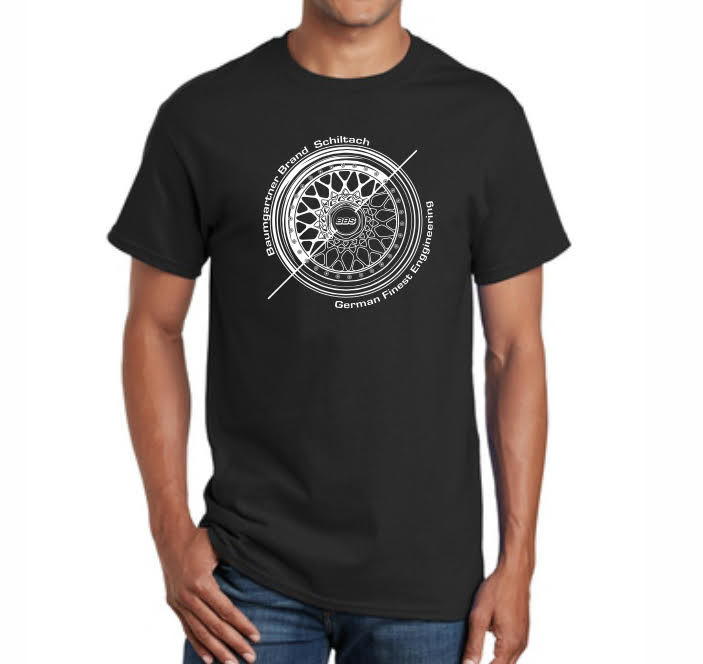 BBS RS Style Wheel T Shirt--OUT OF STOCK--DO NOT ORDER
