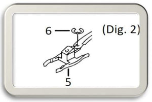 Sunroof Repair Kit 2- Wind Deflector Guides