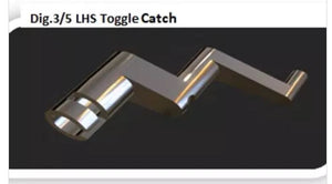 Sunroof Repair Kit 3-Toggle Spring/Catch